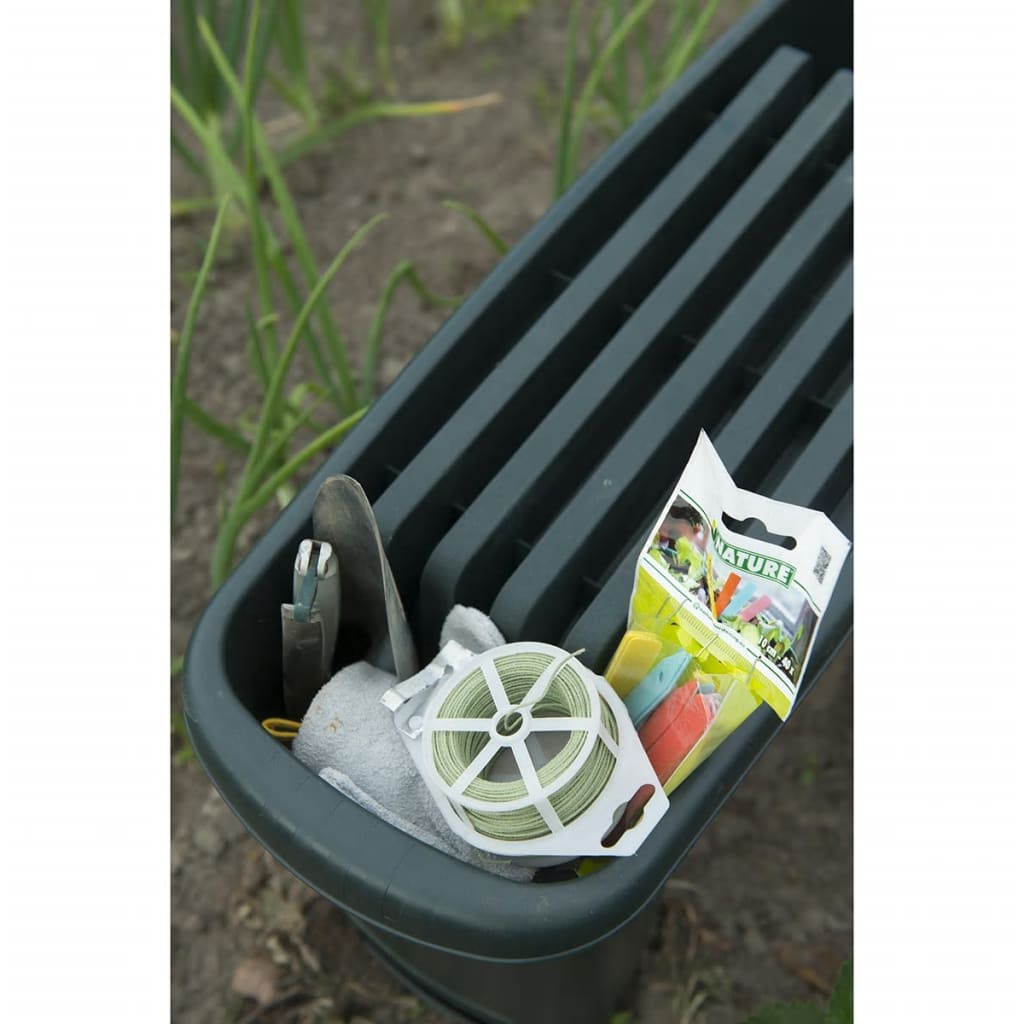 2 in1 Garden Kneeler 65.5x25x34 cm Green