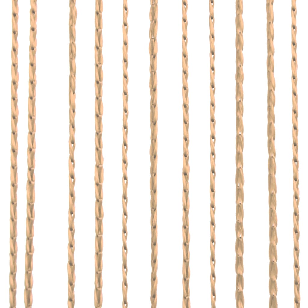 String Curtains 2 pcs 140x250 cm Beige