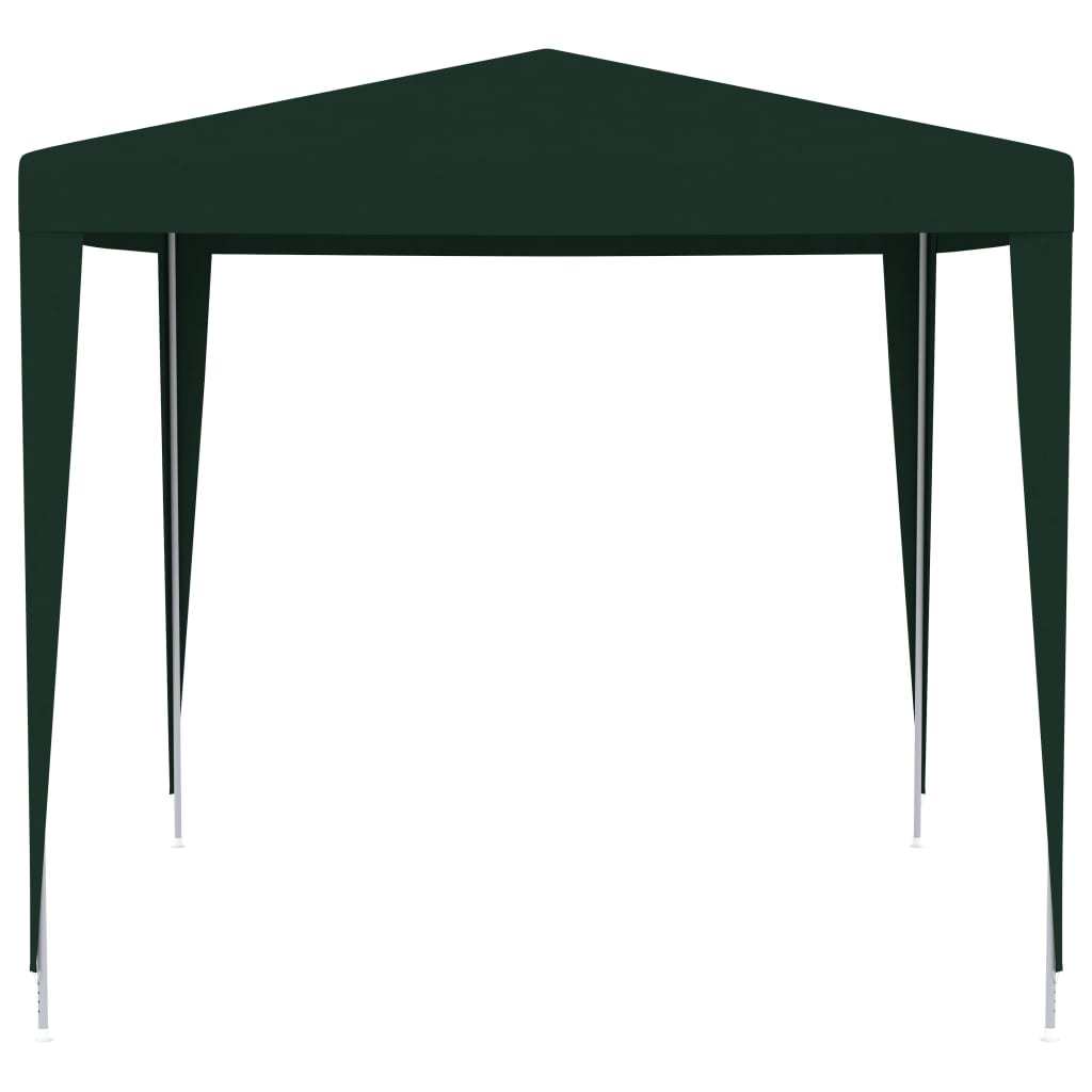 Professional Party Tent 2.5x2.5 m Green 90 g/m²