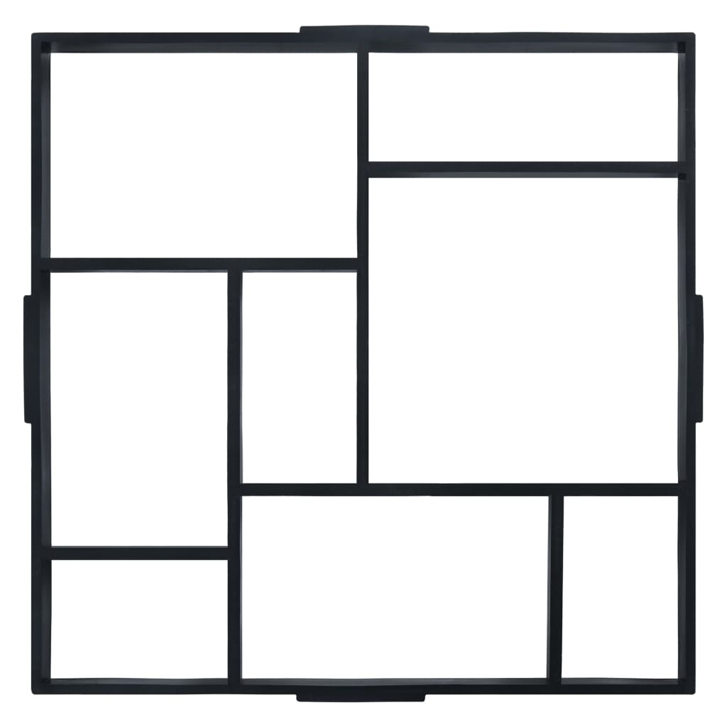Pavement Moulds 2 pcs 50.4x50.4x4.3 cm Plastic