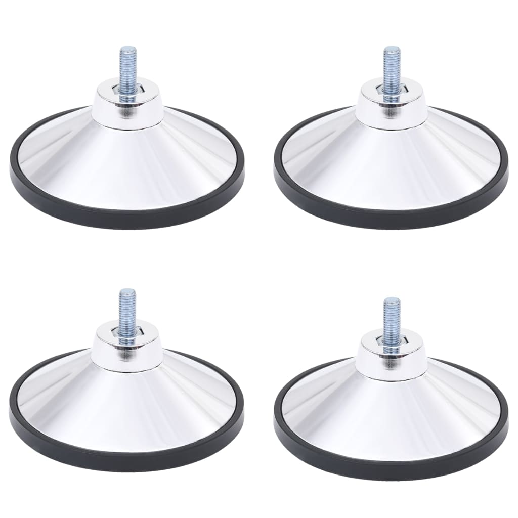Football Table Feet 4 pcs Chrome M10