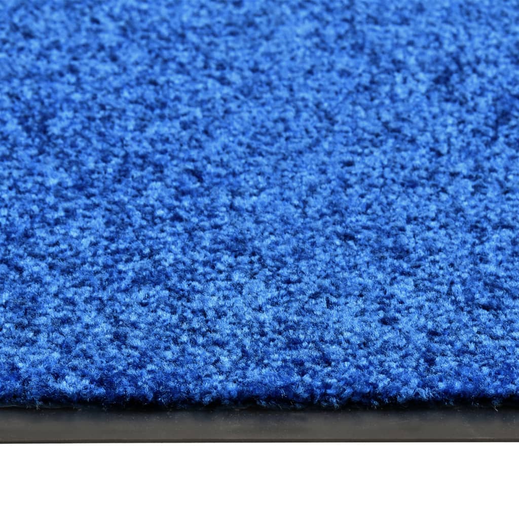 Doormat Washable Blue 120x180 cm