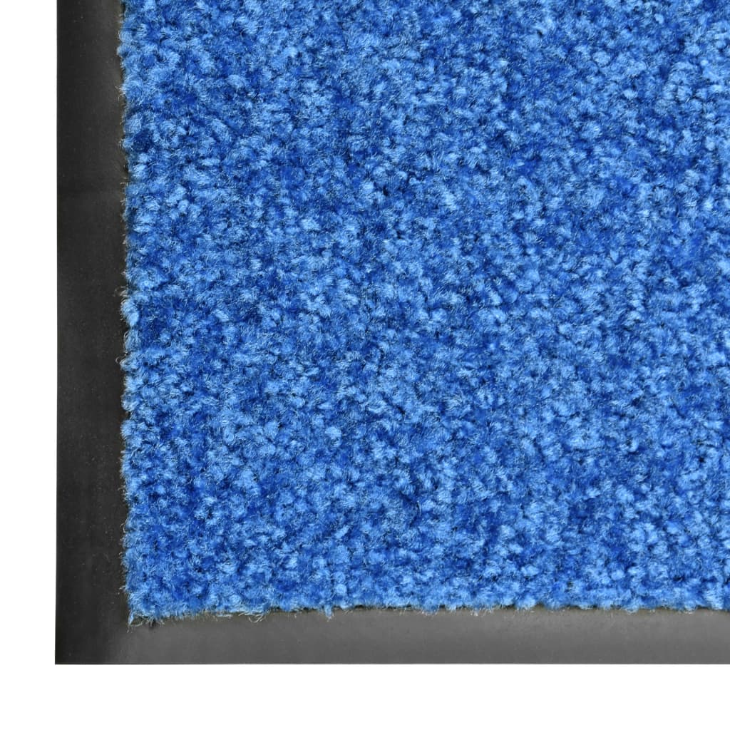 Doormat Washable Blue 120x180 cm