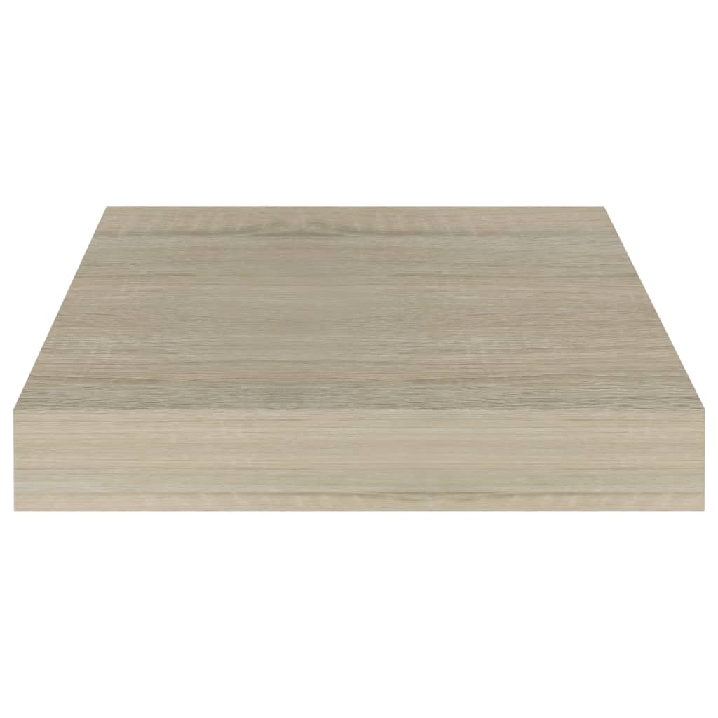 Floating Wall Shelf Oak 23x23.5x3.8 cm MDF