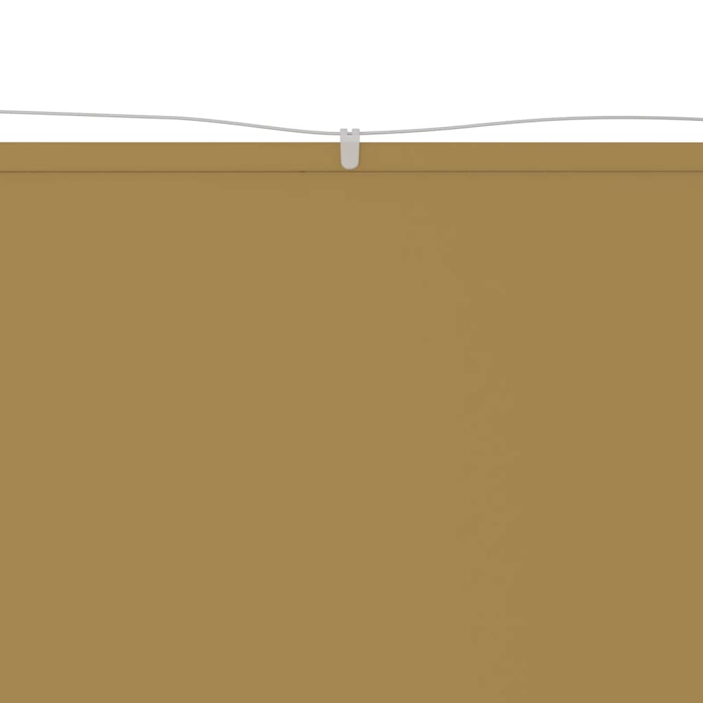 Vertical Awning Beige 100x1000 cm Oxford Fabric