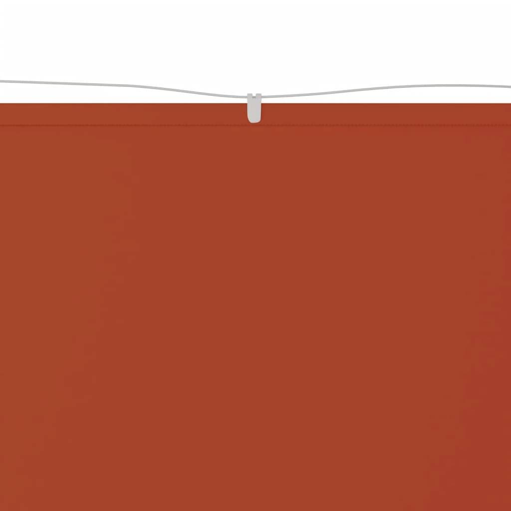 Vertical Awning Terracotta 180x1000 cm Oxford Fabric