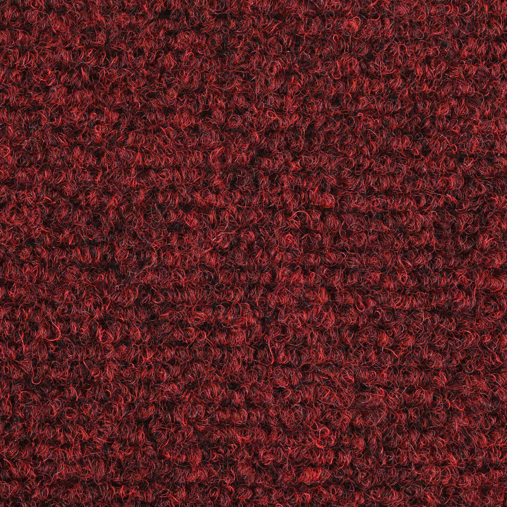Stair Mats Self-adhesive 5 pcs 56x17x3 cm Bordeaux Red Half Round