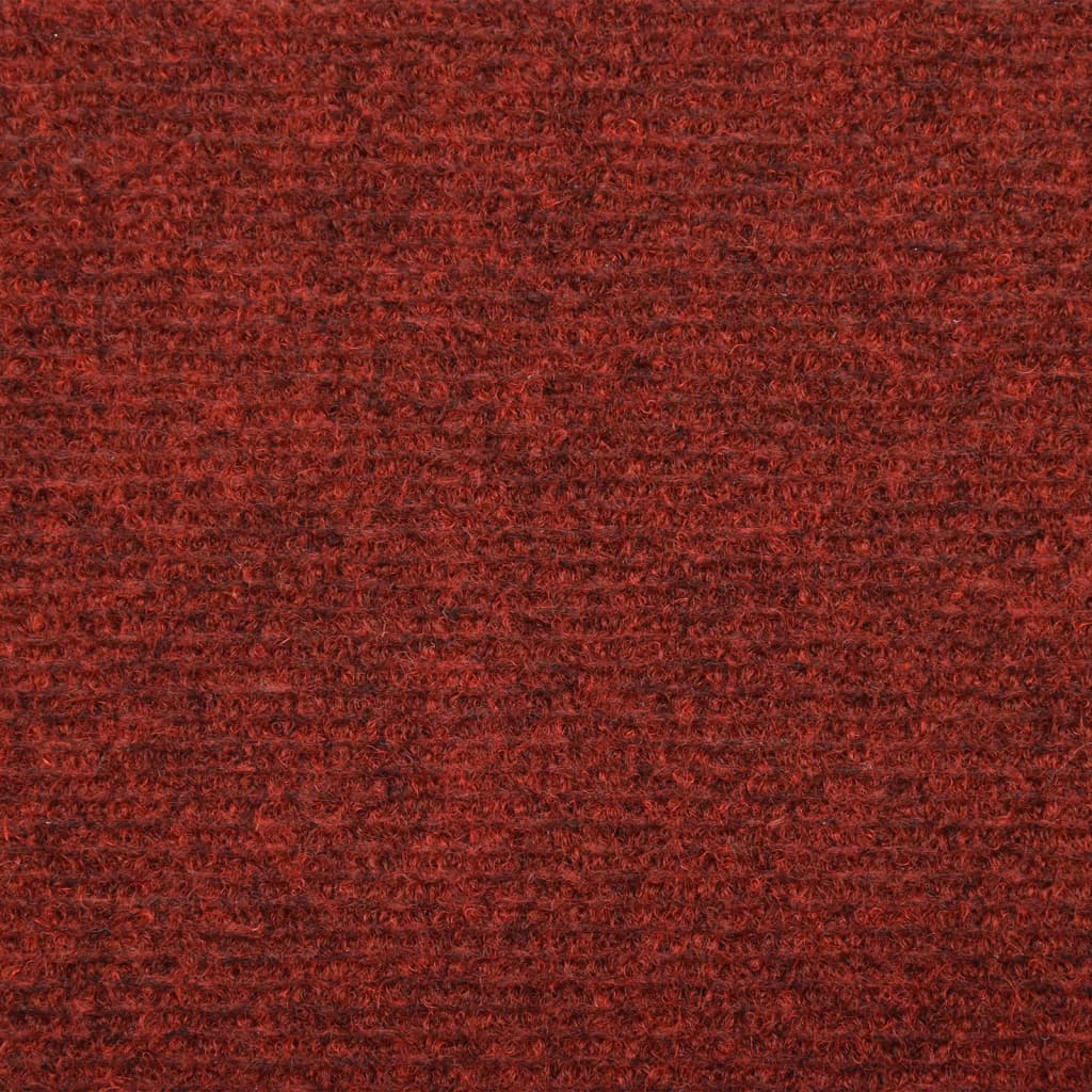 Stair Mats 5 pcs Bordeaux Red 65x21x4 cm Needle Punch