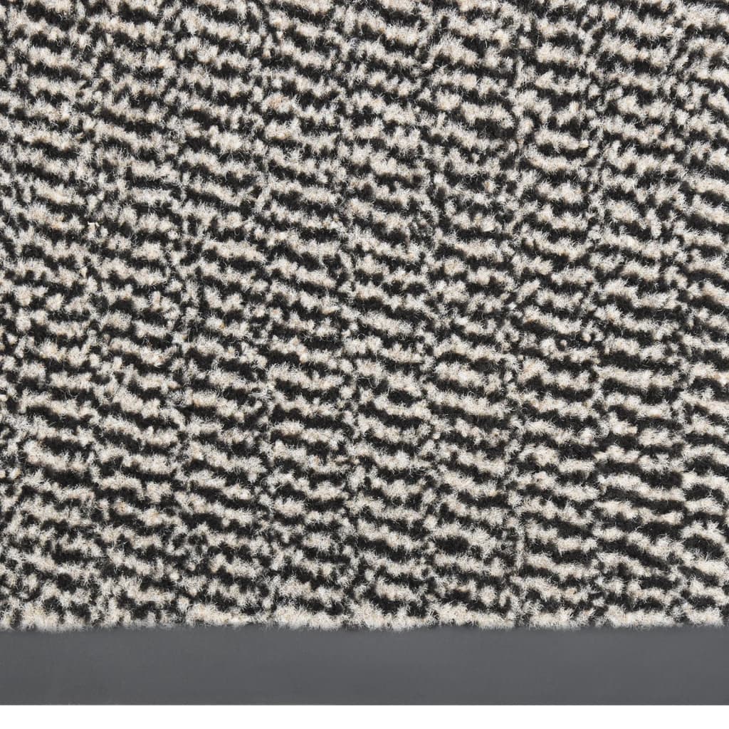 Doormat Tufted 40x60 cm Light Brown