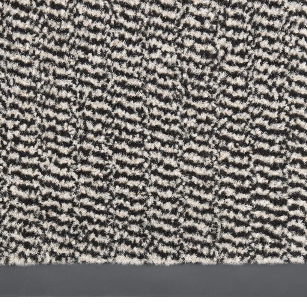 Doormat Tufted 90x150 cm Light Brown