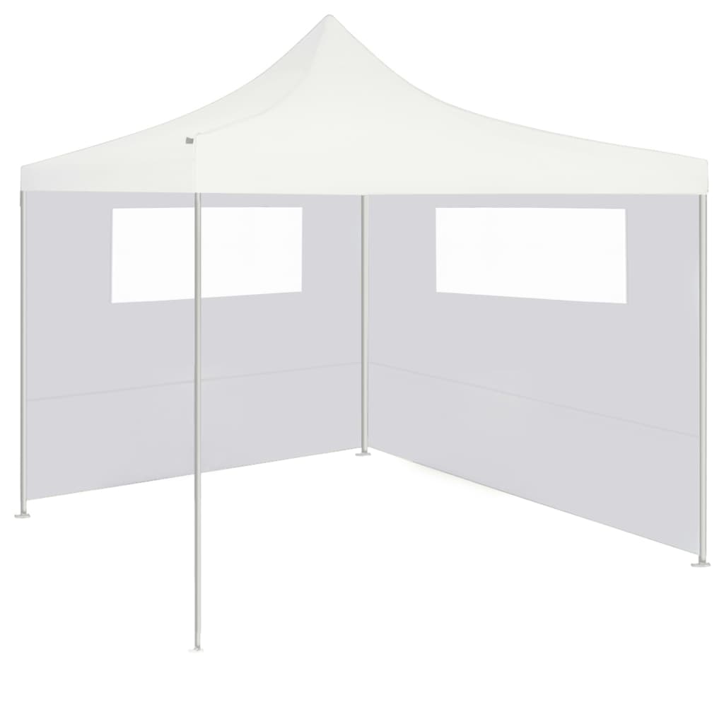 Gazebo Sidewalls with Windows 2 pcs White