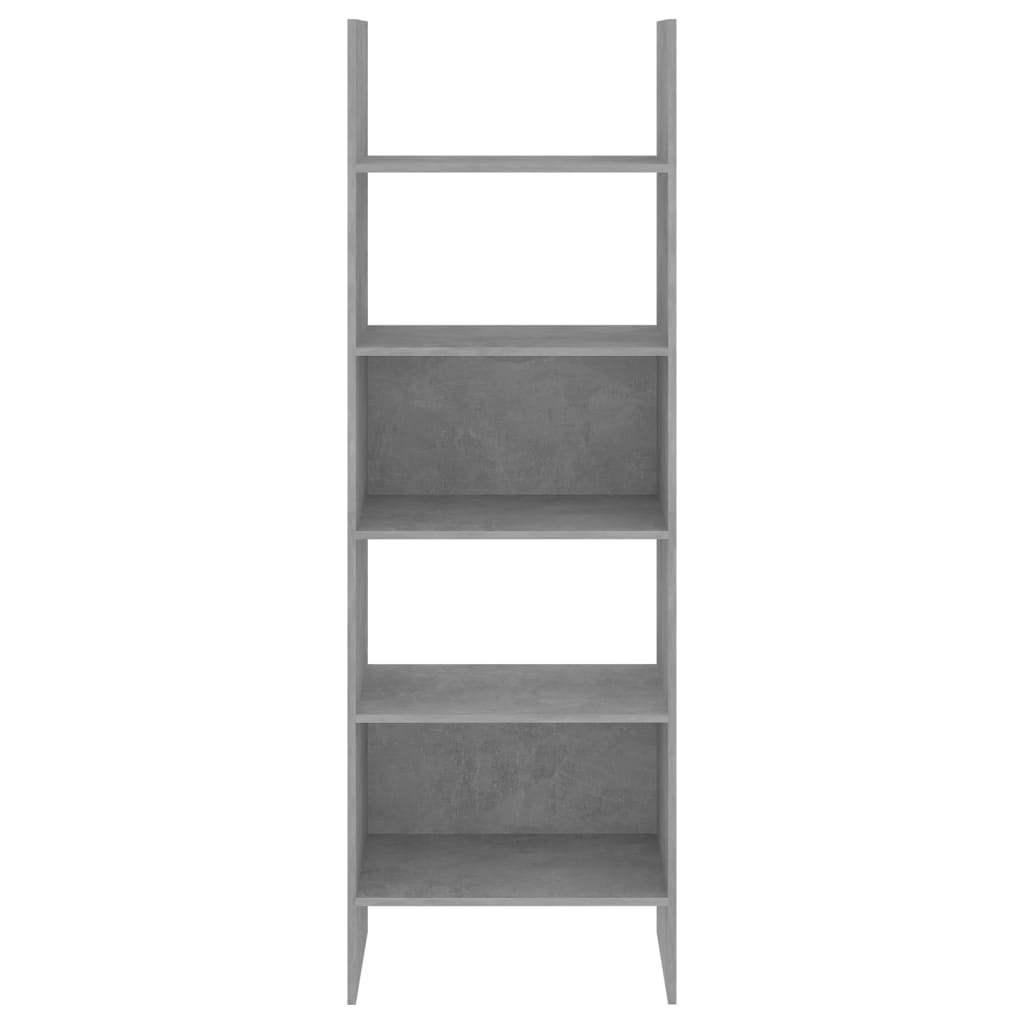 Book Cabinet Concrete Grey 60x35x180 cm Engineered Wood