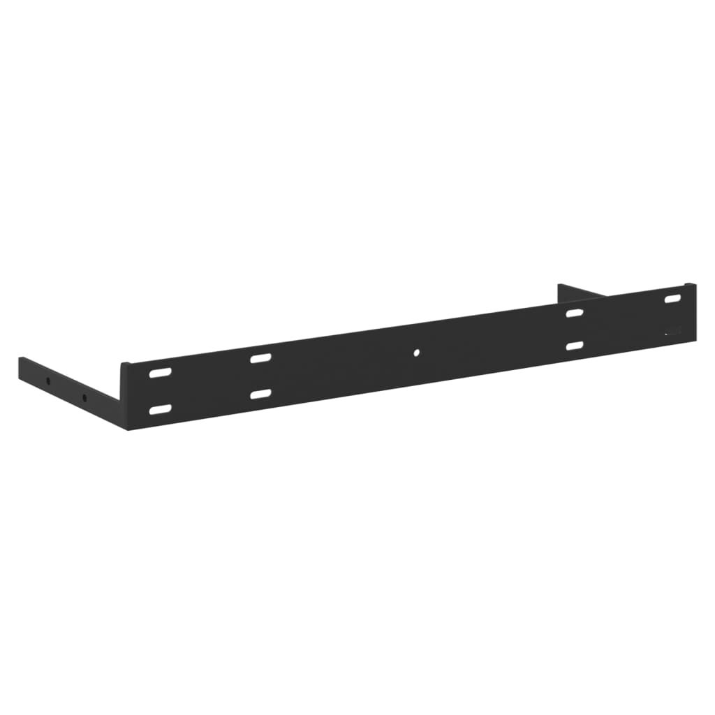 Floating Wall Shelves 2 pcs Concrete Grey 50x23x3.8 cm MDF