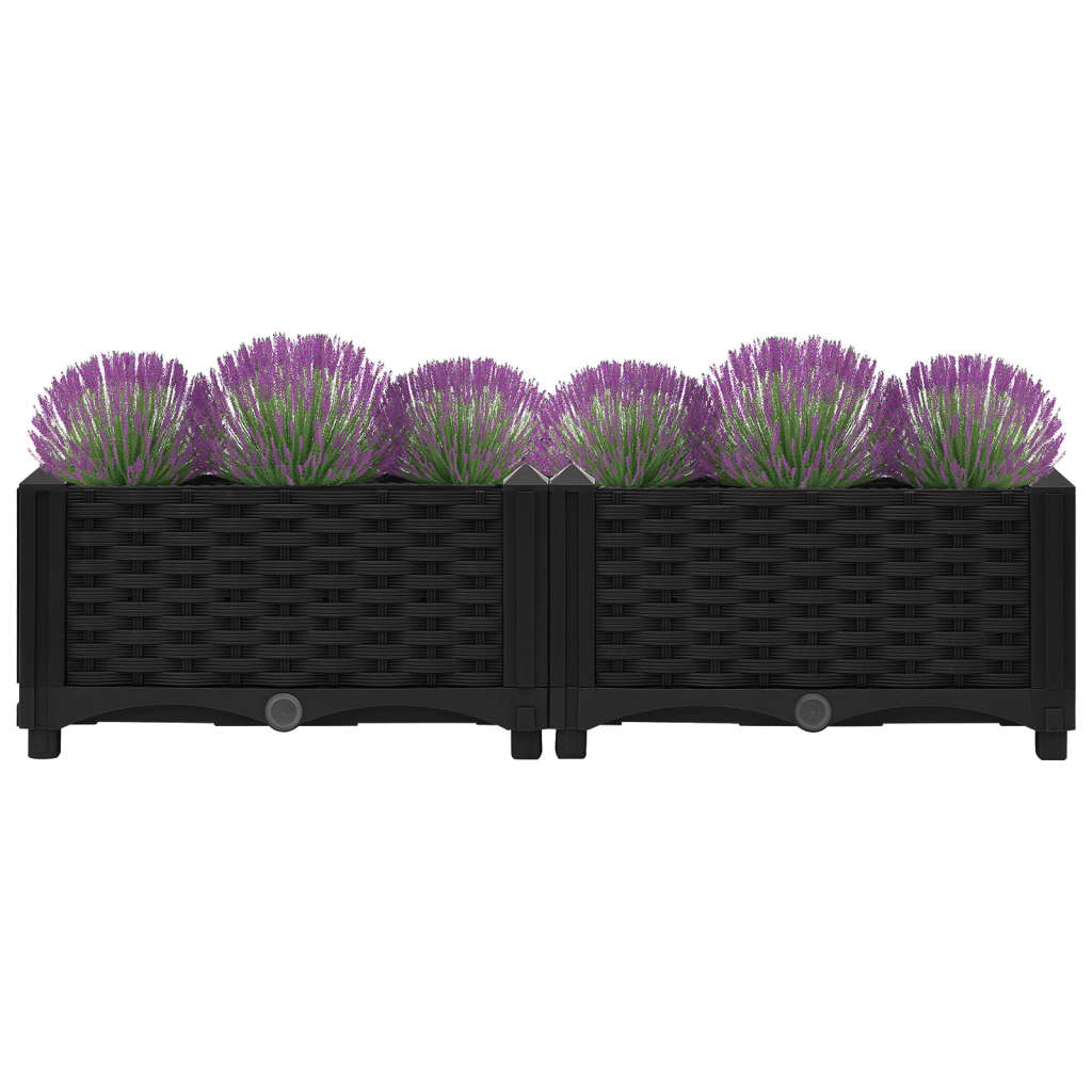 Raised Bed 80x40x23 cm Polypropylene