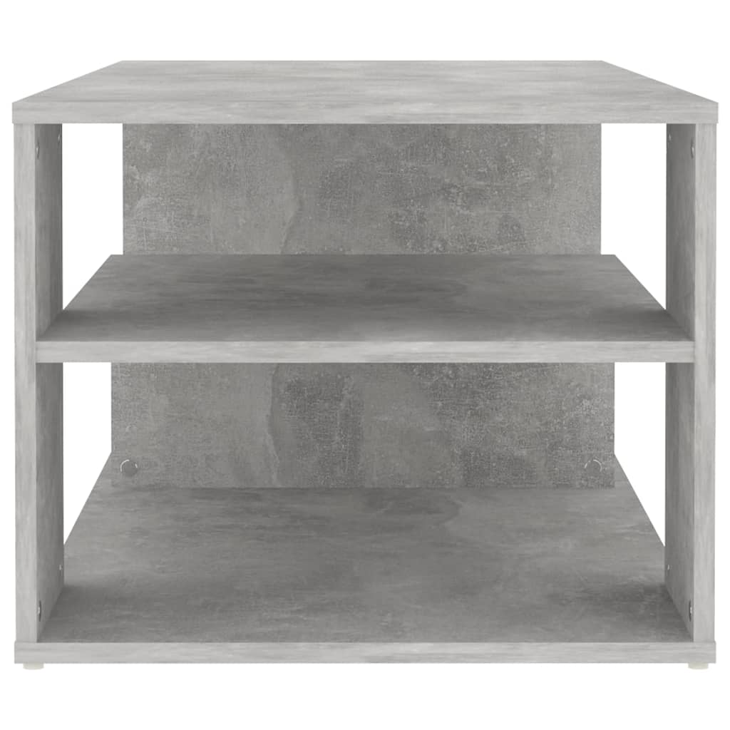 Coffee Table Concrete Grey 100x50x40 cm Engineered Wood