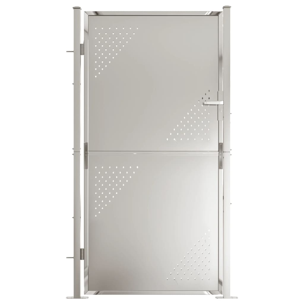 Garden Gate 100x175 cm Stainless Steel