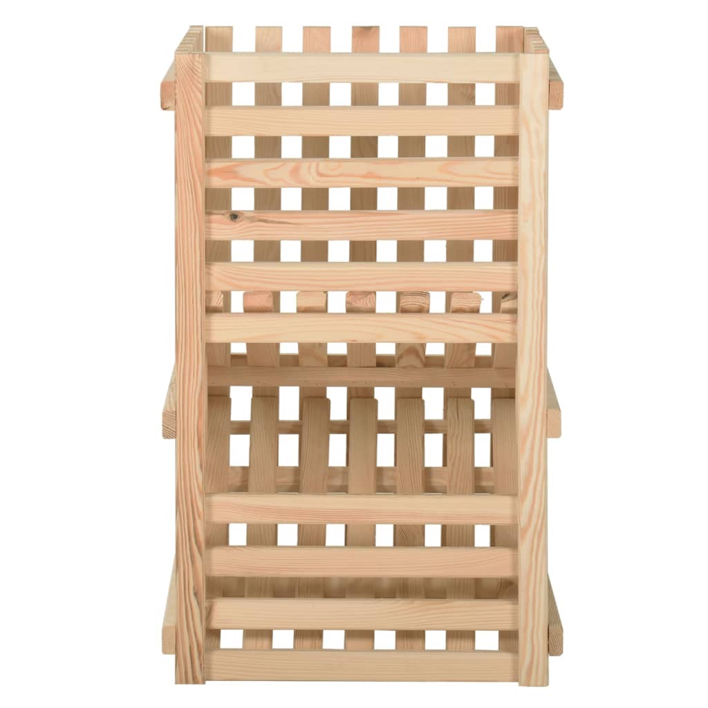Potato Box 50x50x80 cm Solid Pinewood