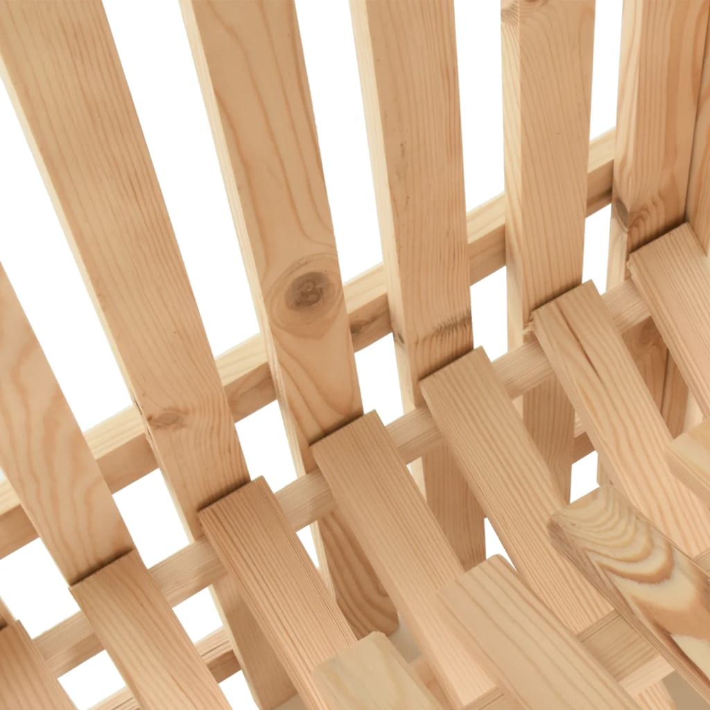 Potato Box 50x50x80 cm Solid Pinewood
