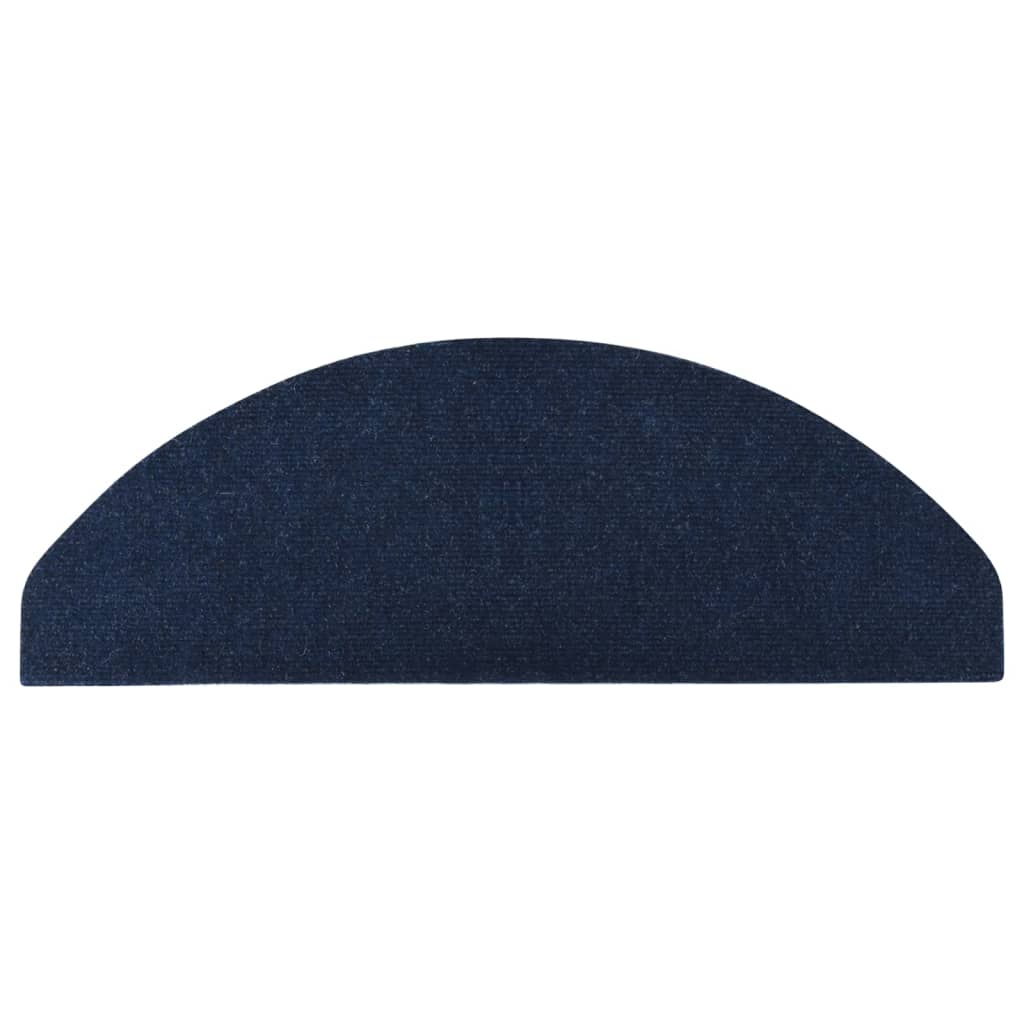 Stair Mats Self-adhesive 15 pcs 65x22.5x3.5 cm Blue
