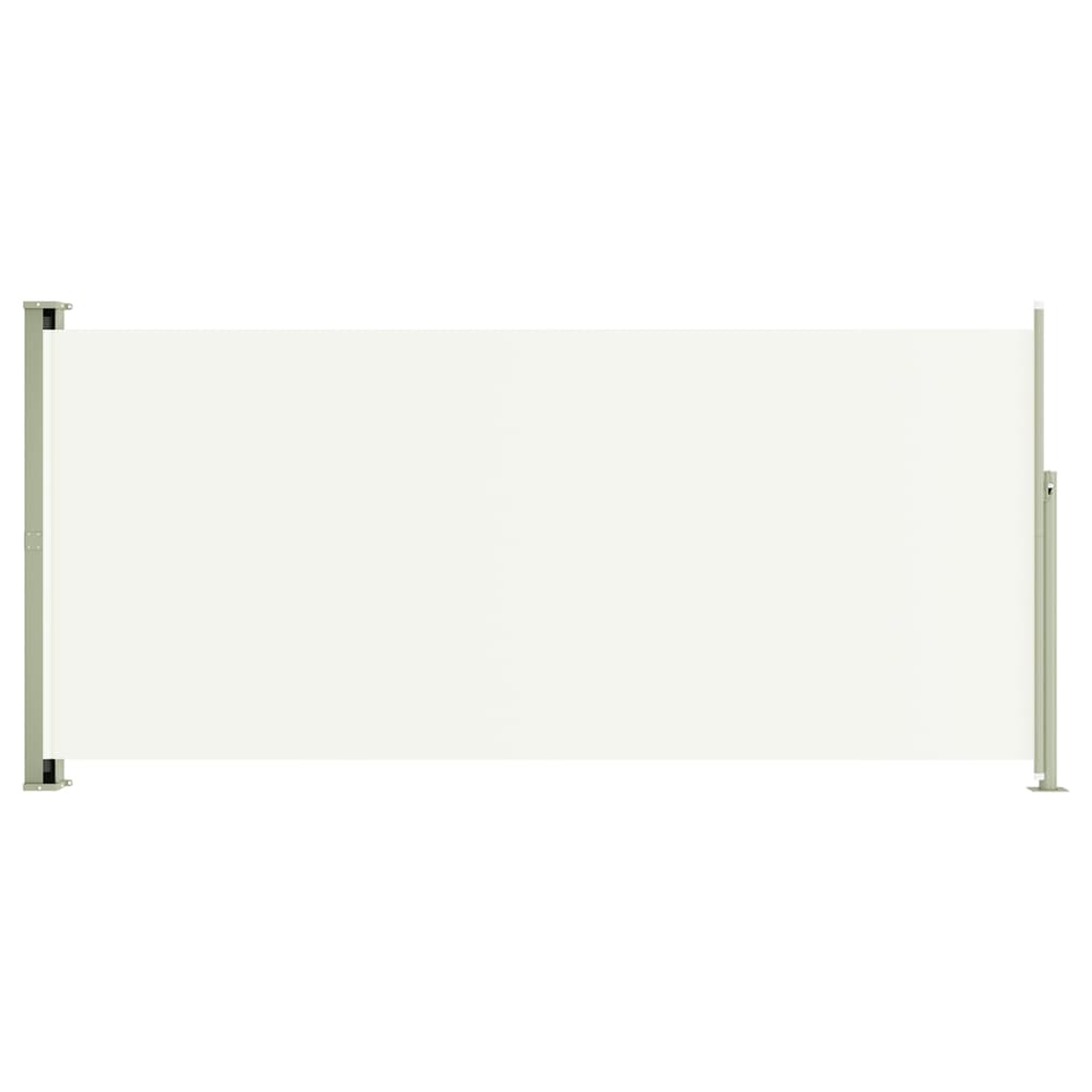 Patio Retractable Side Awning 140x300 cm Cream