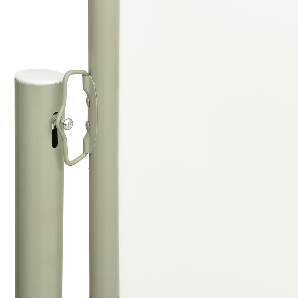 Patio Retractable Side Awning 140x300 cm Cream