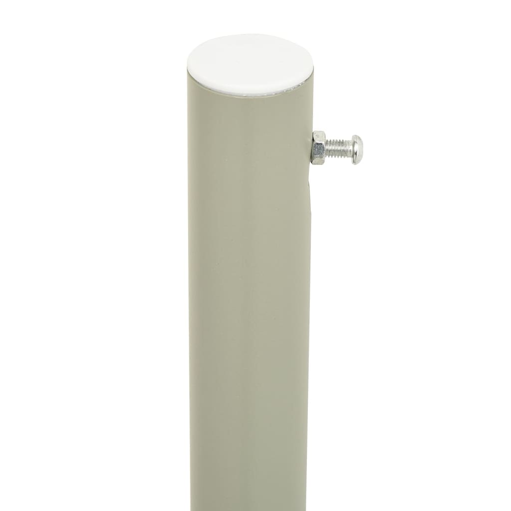 Patio Retractable Side Awning 140x300 cm Cream
