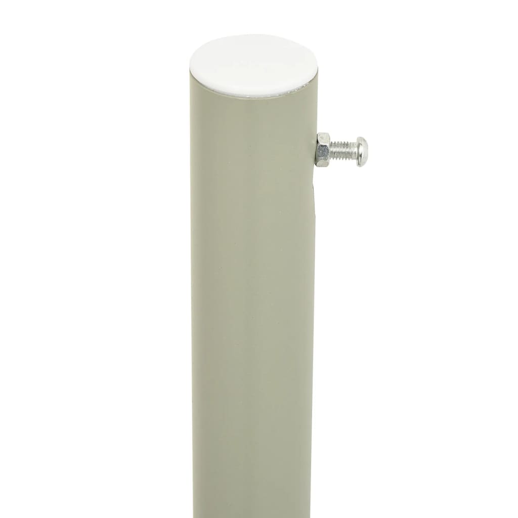 Patio Retractable Side Awning 160x600 cm Red