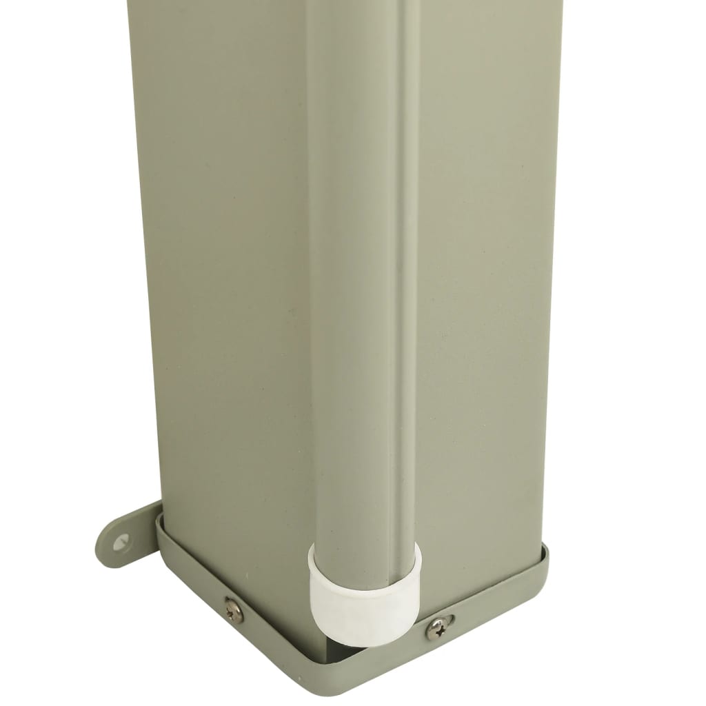 Patio Retractable Side Awning 160x600 cm Red