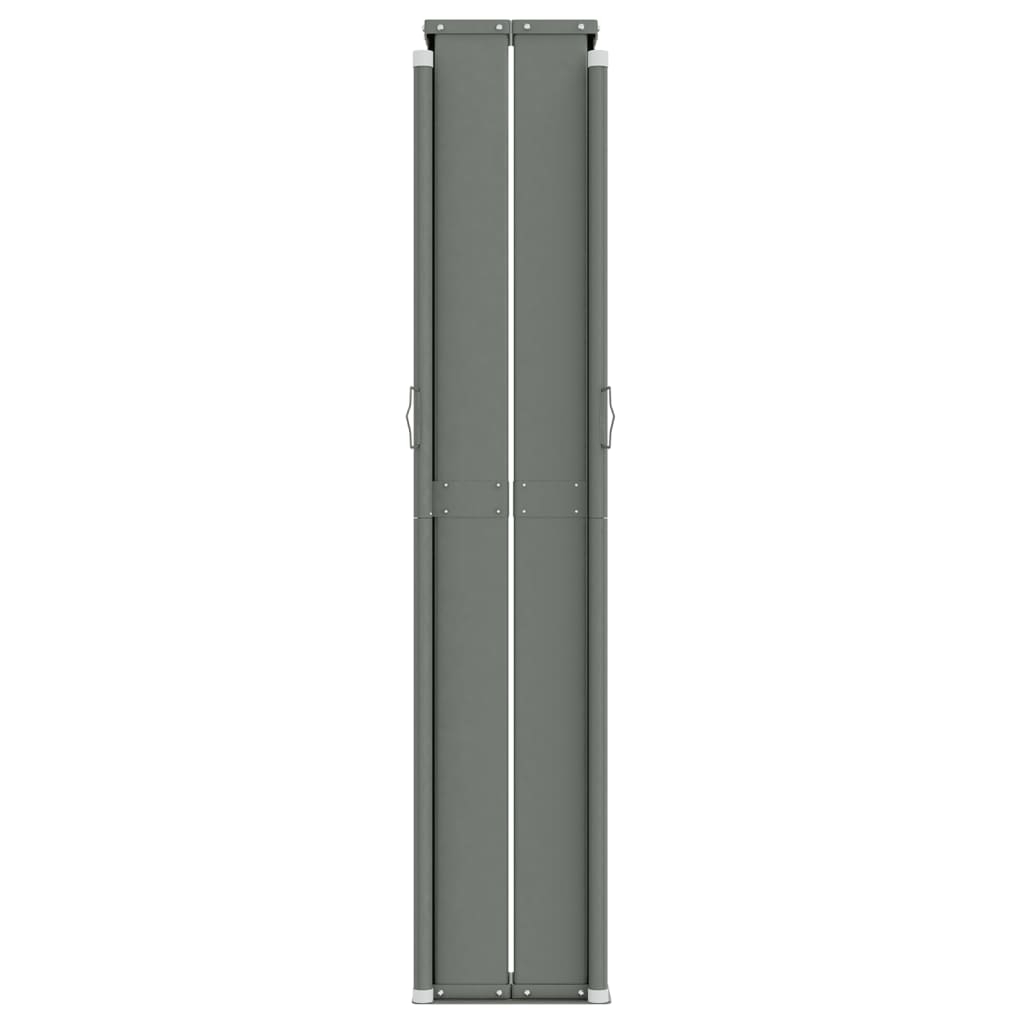 Retractable Side Awning Blue 140x1200 cm