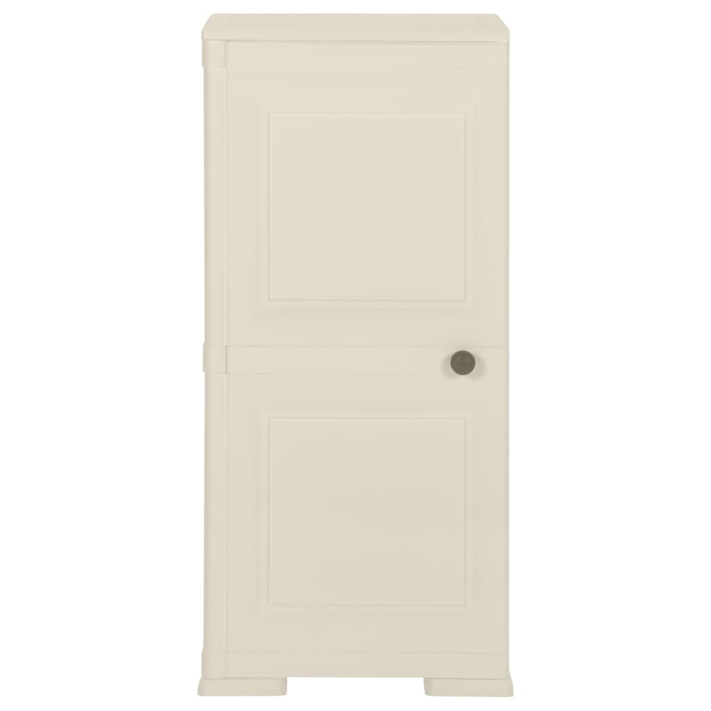 Plastic Cabinet 40x43x85.5 cm Wood Design Vanilla Ice