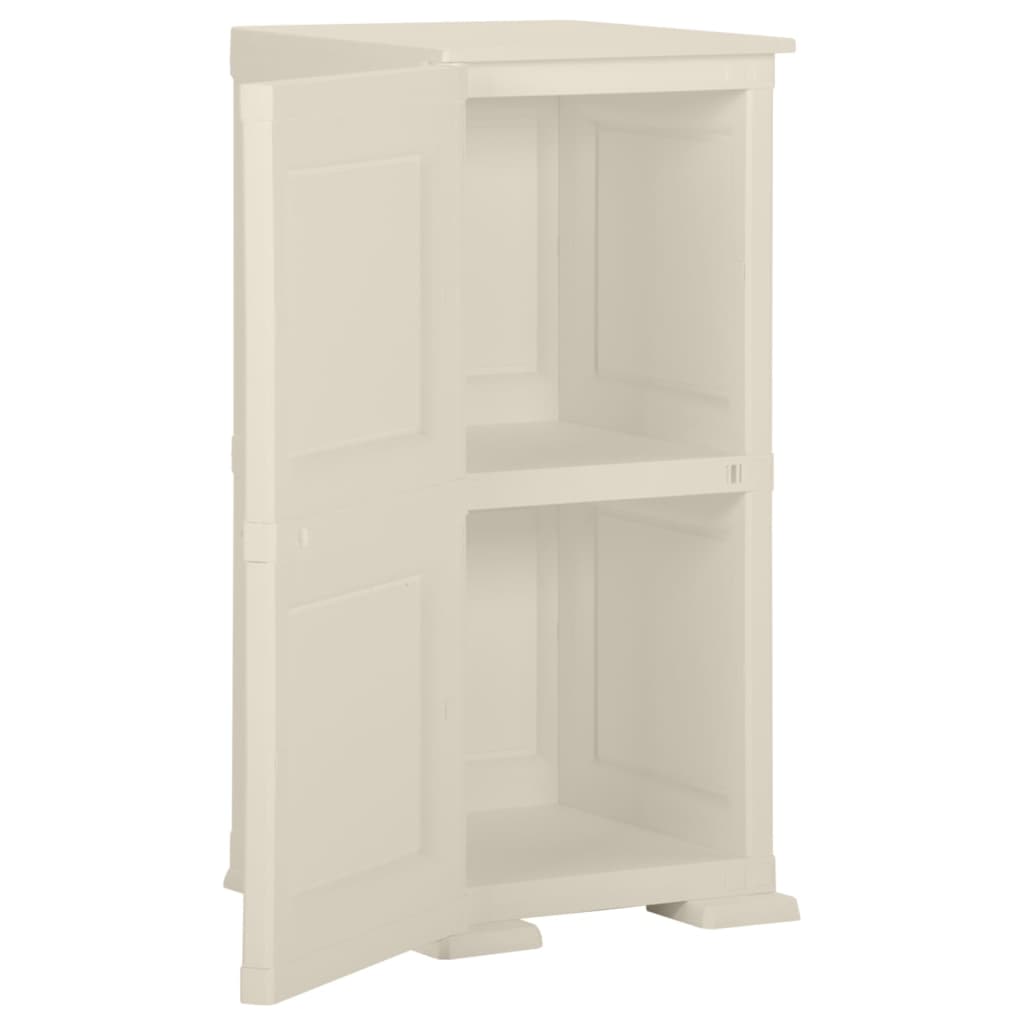 Plastic Cabinet 40x43x85.5 cm Wood Design Vanilla Ice
