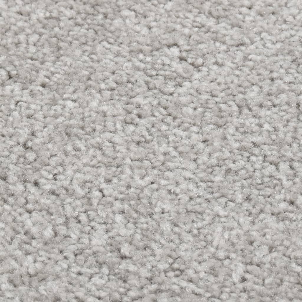 Rug Short Pile 80x150 cm Light Grey