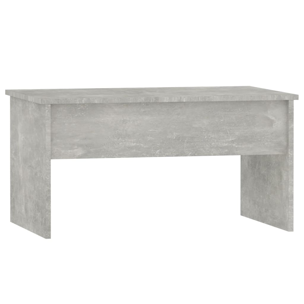 Coffee Table Concrete Grey 80x50.5x41.5 cm Engineered Wood