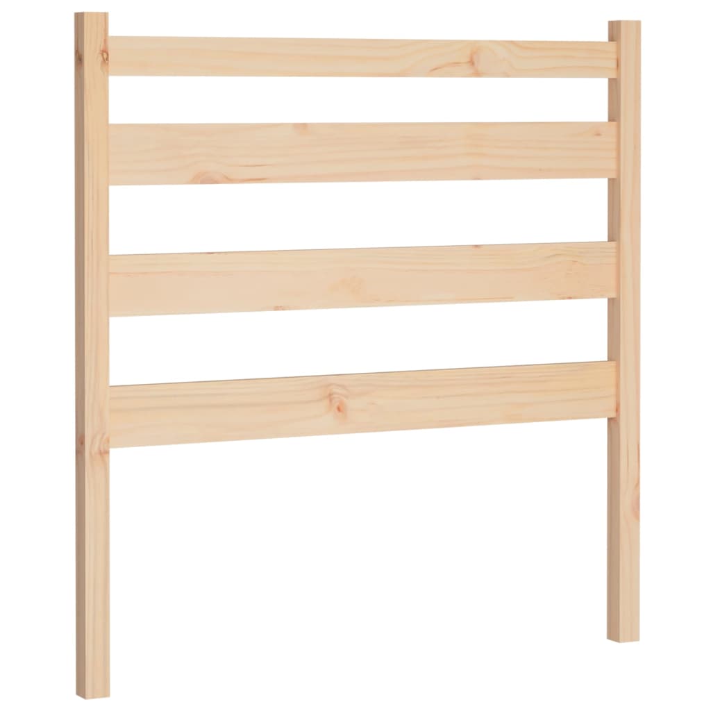 Bed Headboard 96x4x100 cm Solid Wood Pine