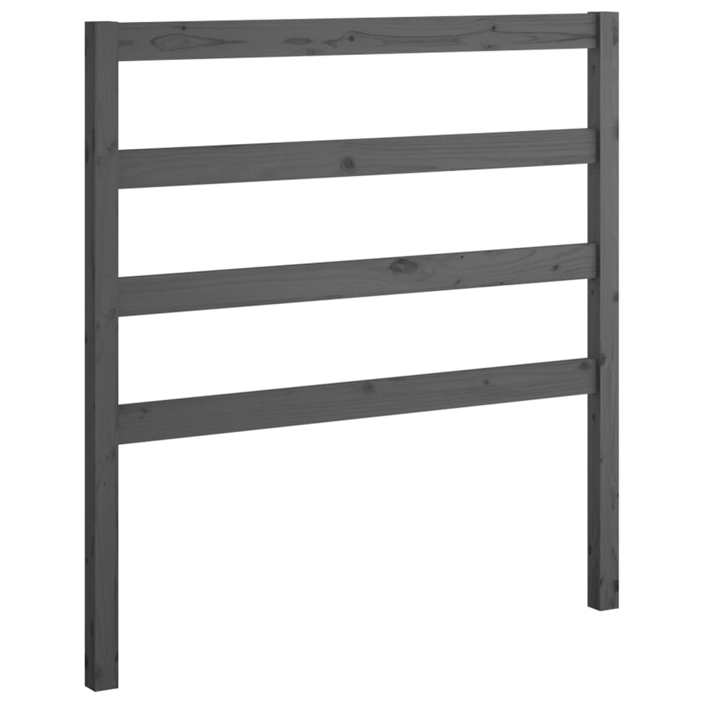 Pull-out Day Bed without Mattress Grey 2x(90x200) cm