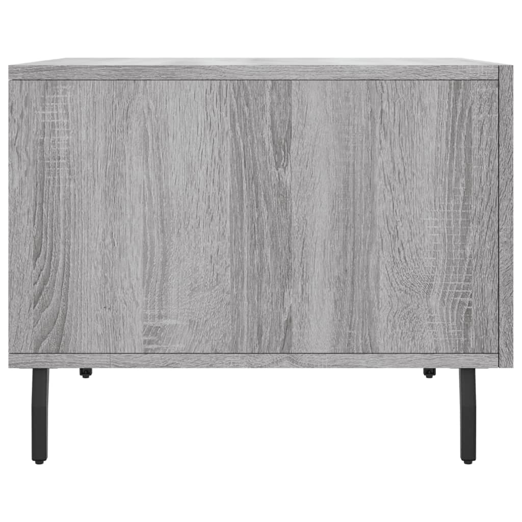Coffee Table Grey Sonoma 50x50x40 cm Engineered Wood