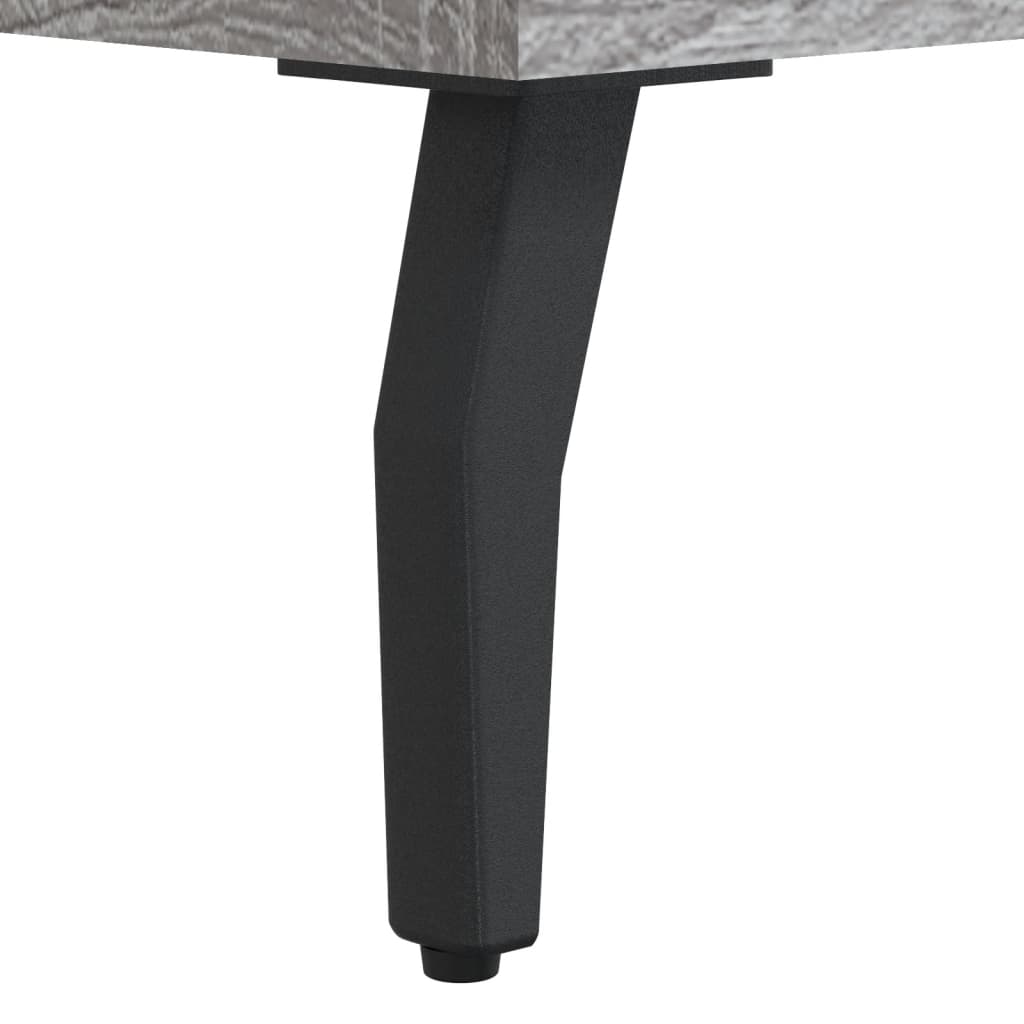 Coffee Table Grey Sonoma 50x50x40 cm Engineered Wood