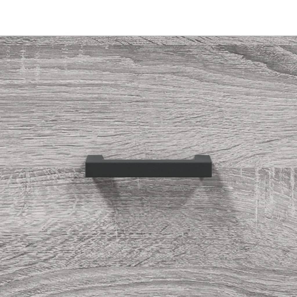Shoe Cabinet Grey Sonoma 60x35x105 cm Engineered Wood