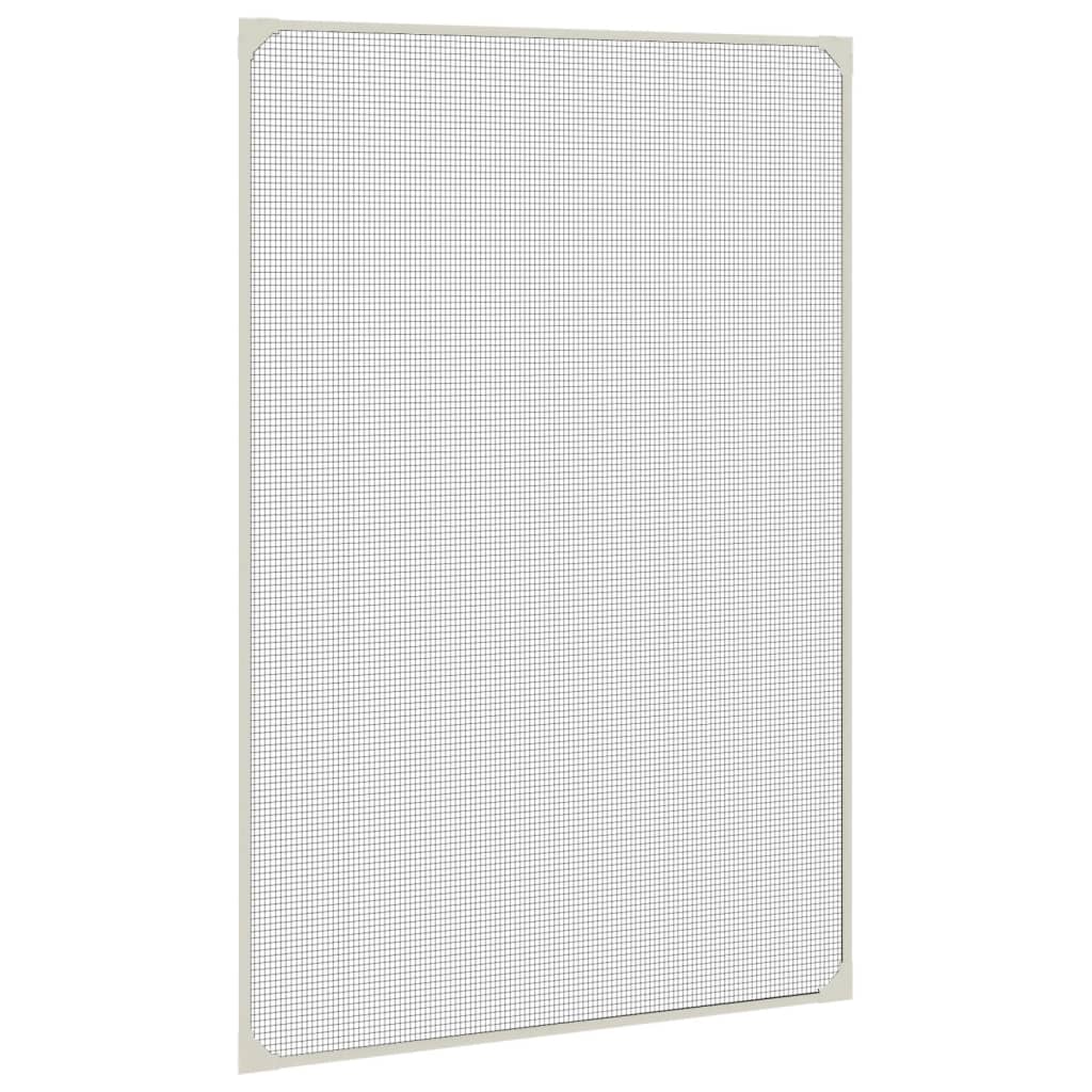 Magnetic Insect Screen for Windows White 80x120 cm