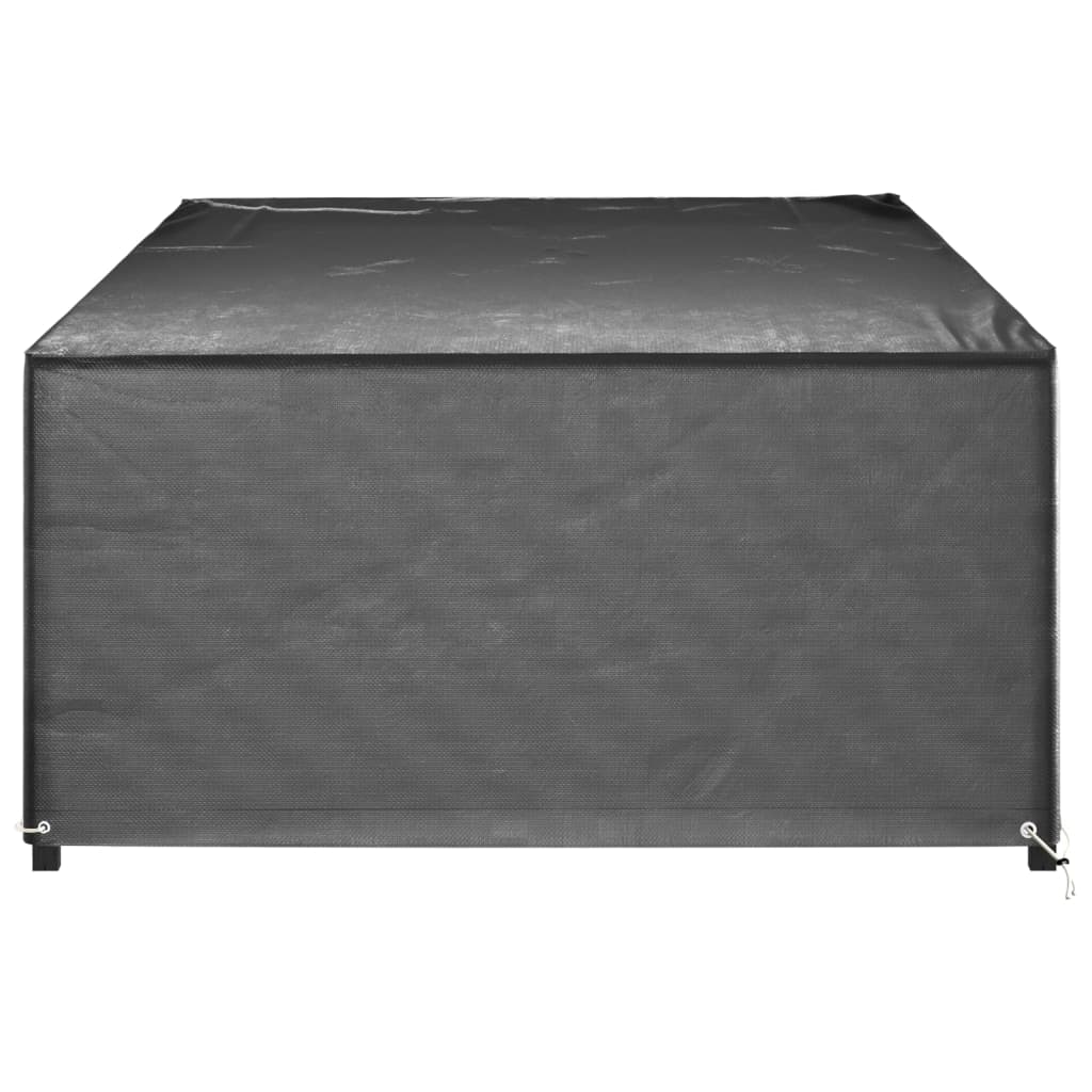 Garden Furniture Cover 12 Eyelets 315x160x75 cm Rectangular