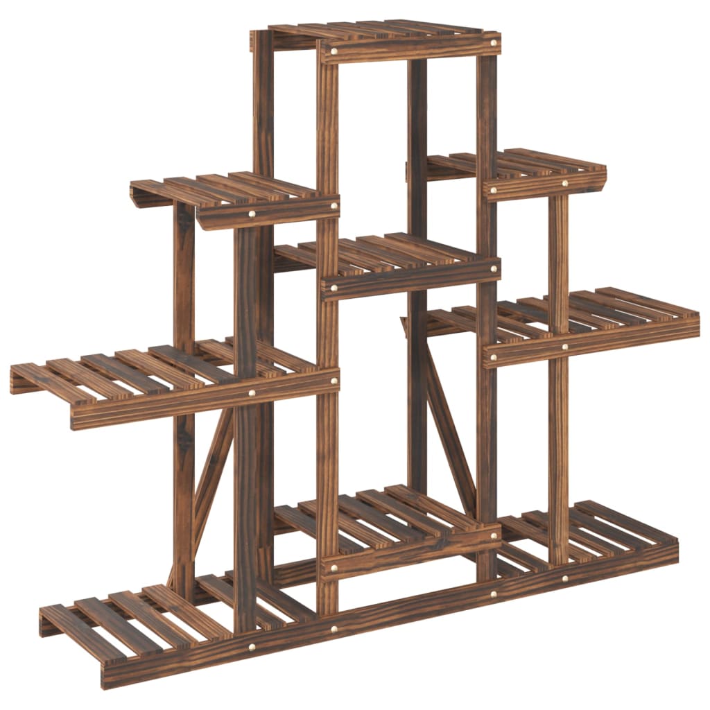 Flower Stand 110x25x96 cm Solid Wood Fir