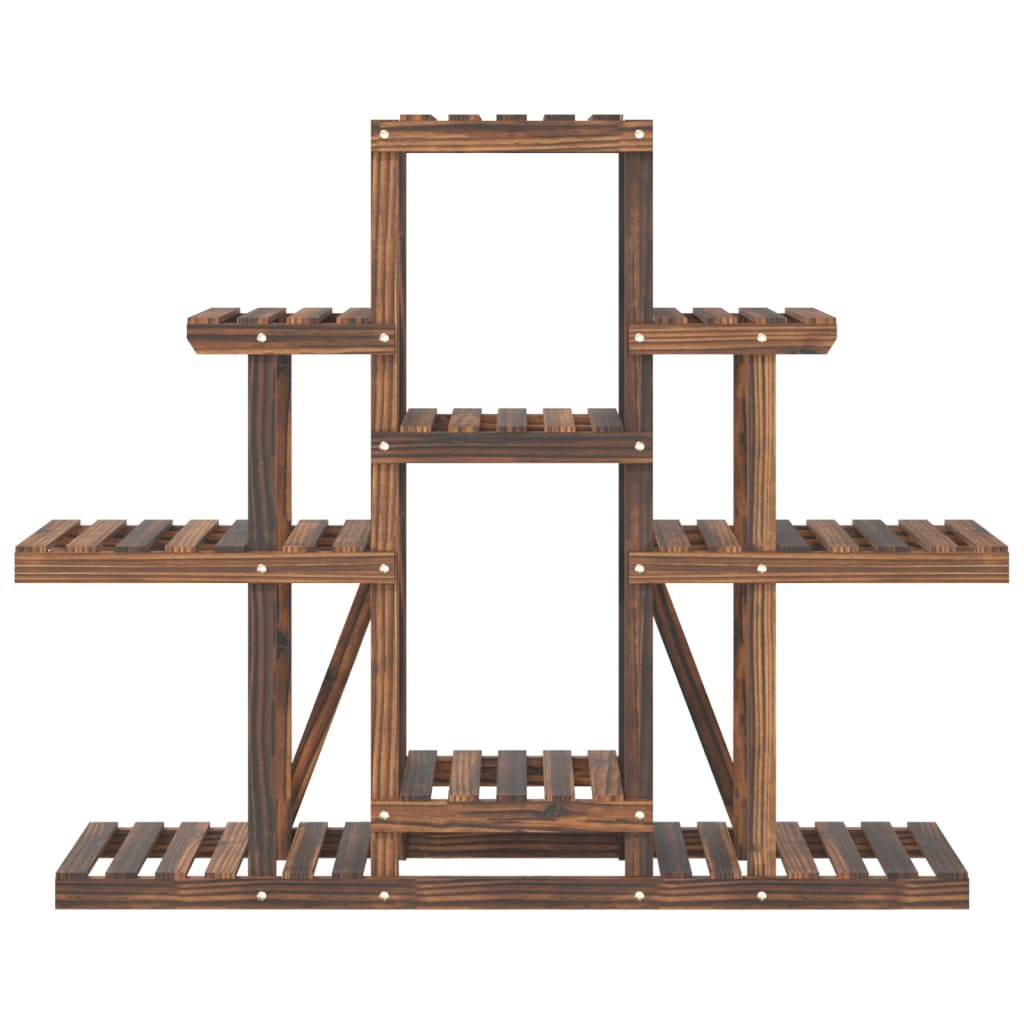 Flower Stand 110x25x96 cm Solid Wood Fir