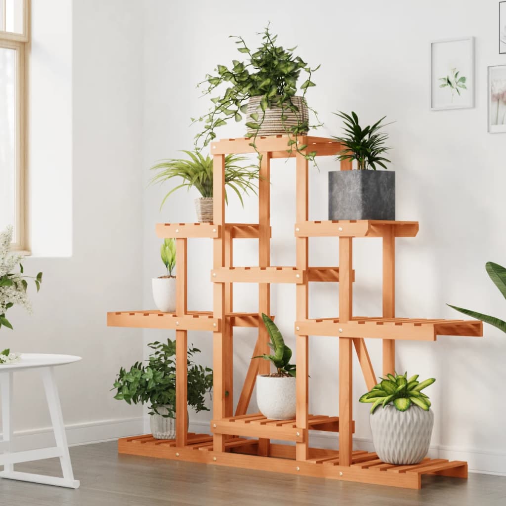 Flower Stand 110x25x96 cm Solid Wood Fir