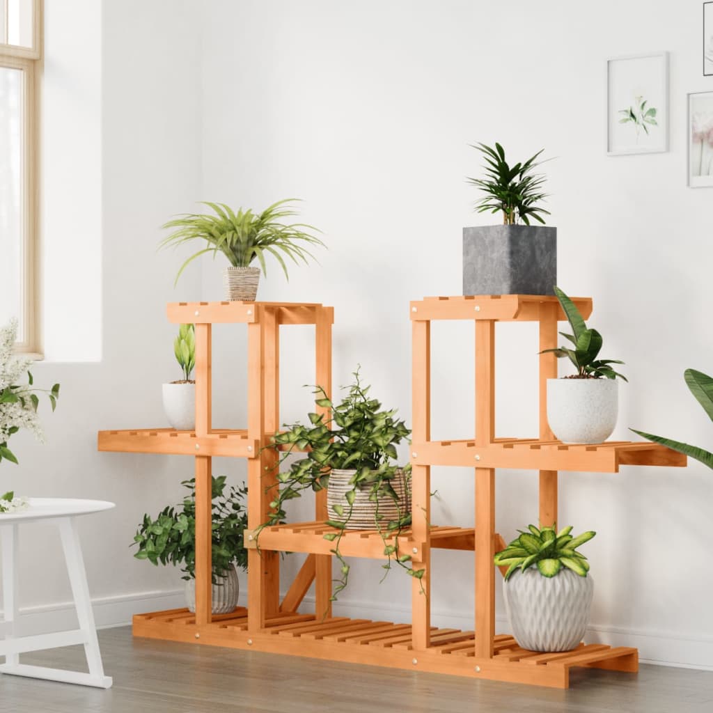Flower Stand 110x25x73 cm Solid Wood Fir