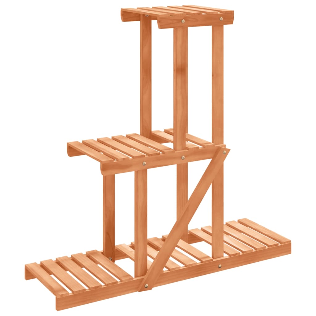 Flower Stand 81x25x75.5 cm Solid Wood Fir