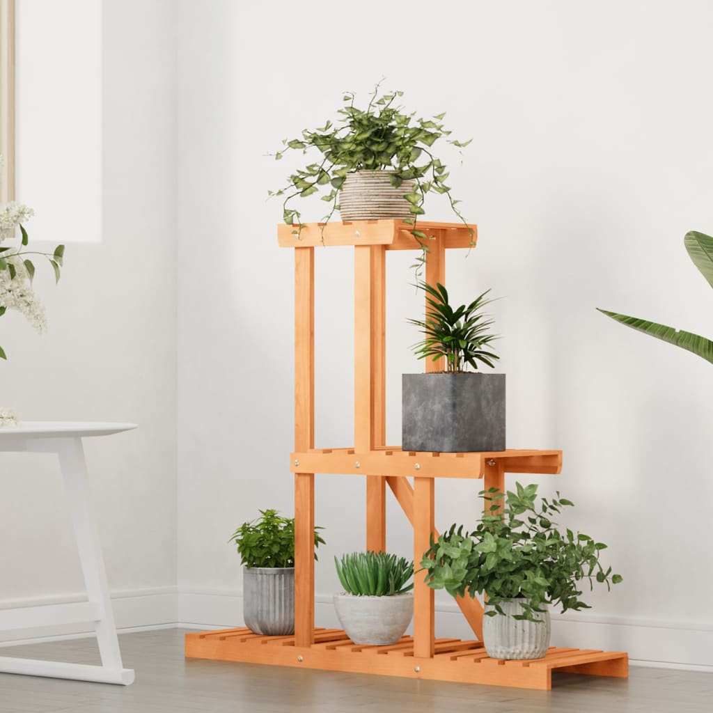 Flower Stand 81x25x75.5 cm Solid Wood Fir