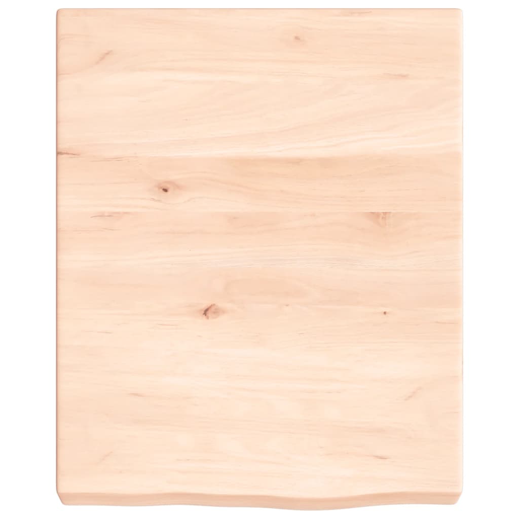 Wall Shelf 40x50x(2-6) cm Untreated Solid Wood Oak