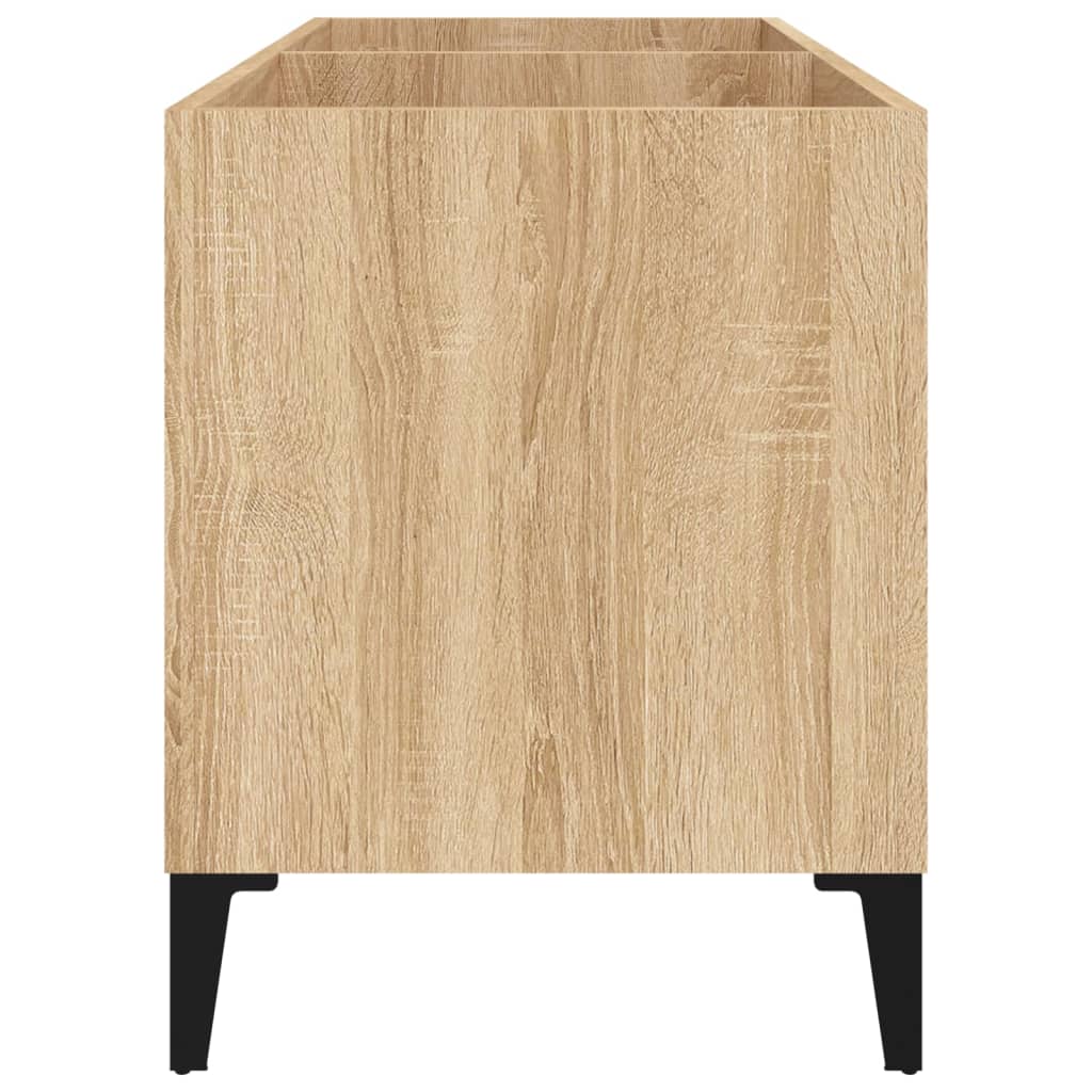 Record Cabinet Sonoma Oak 74.5x38x48 cm Engineered Wood