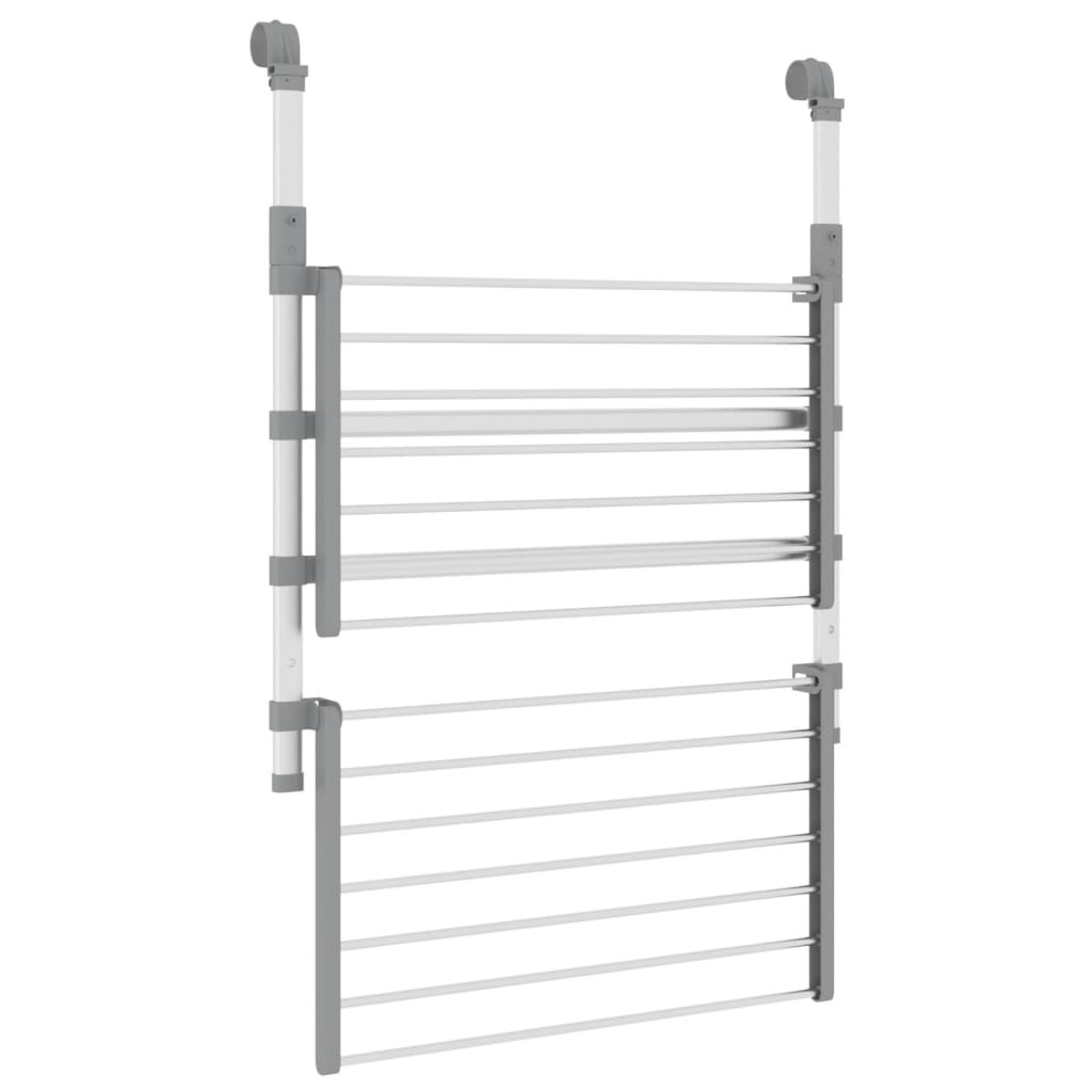 Drying Rack for Balcony 54x25x42 cm Aluminium