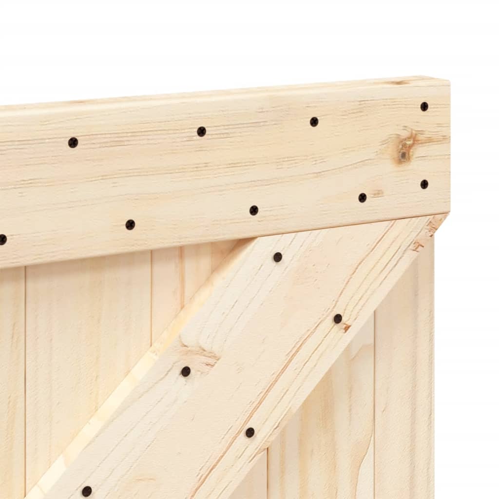 Headboard 90x104 cm Solid Wood Pine